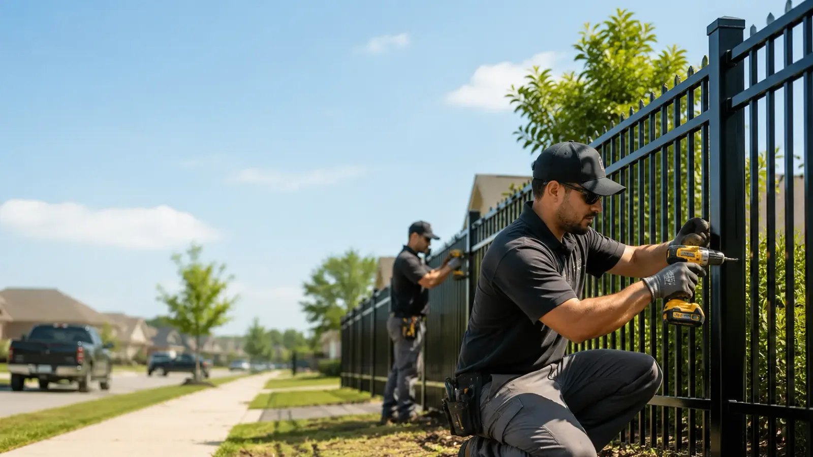Metal Fence Installation in Bismarck, ND
